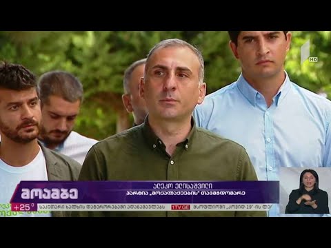 ალეკო ელისაშვილის განცხადება